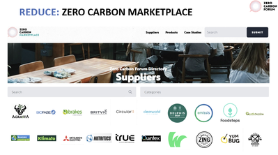 Zero Carbon Marketplace Dashboard