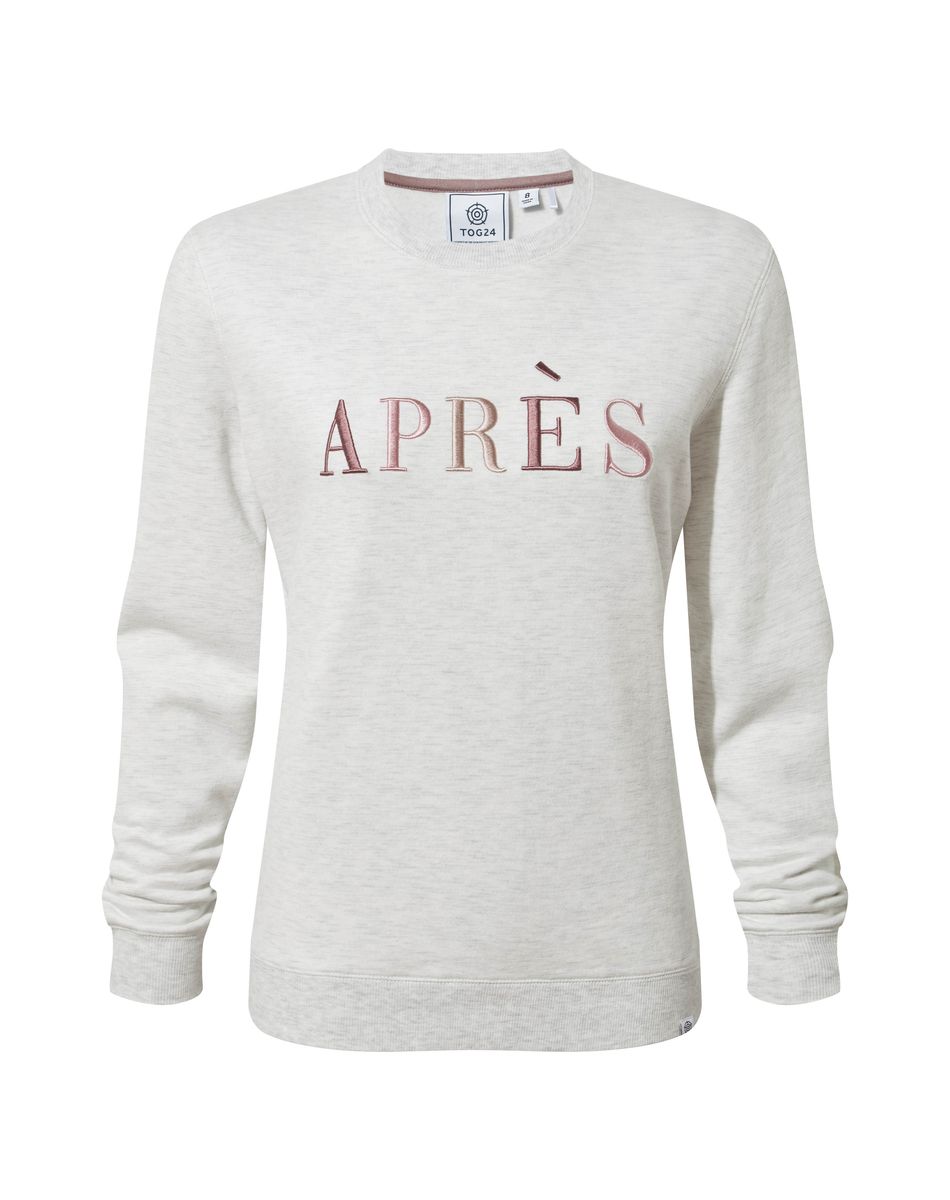 Kareena Women's Sweat - Ice White Marl
