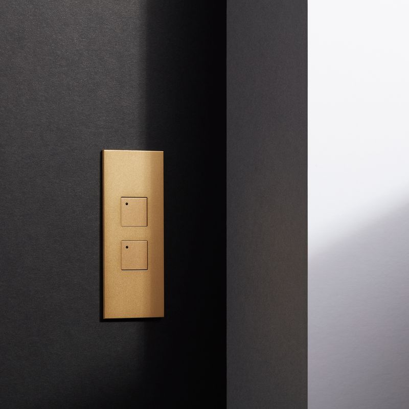 Architrave keypad switch, Renaissance faceplate style