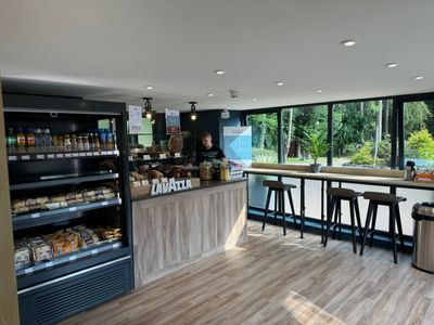 The new pet-friendly Wild Boar Coffee café at Whitemead Forest Park