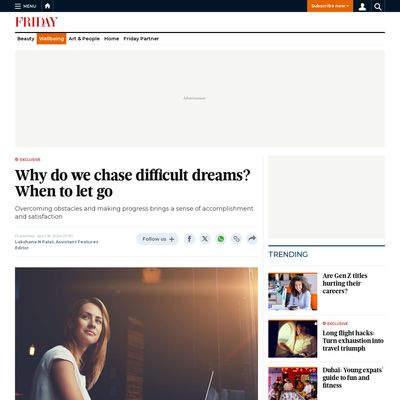 Screencapture of Gulf News