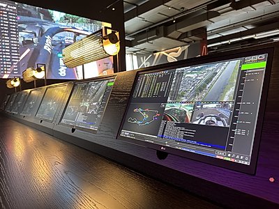 Bolton AV integrator TVC Formula 1 Arcade                                              