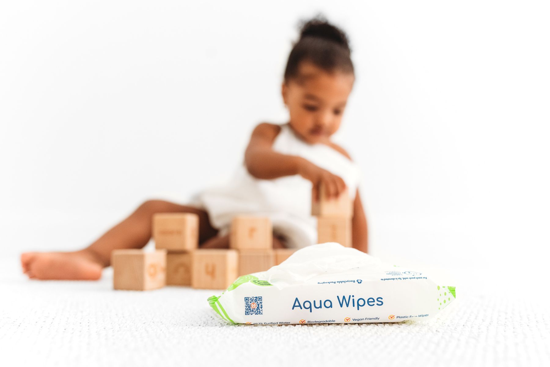 NEW Aqua Wipes Essentials clean with kindness.