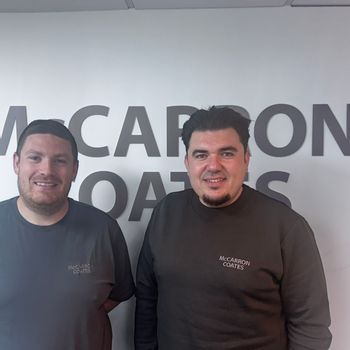L to R:  McCarron Coates claims team manager, Harry Perris and Claims Director, Steven Stockley.