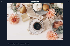 Screencapture of NewsChain Online