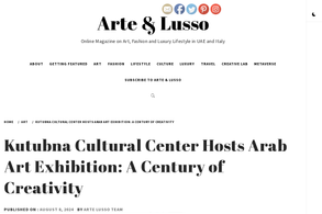 Screencapture of Arte & Lusso
