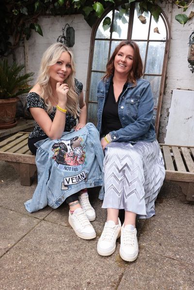 Victoria Featherstone Pearce and Karin Ridders - Vegan Women's Club Founders 