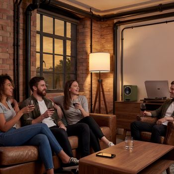 Cubitt5-4people-listening-to-music-olive-green.jpg