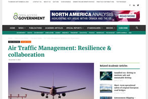 Screencapture of Open Access Government