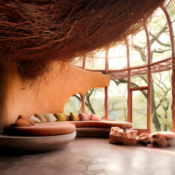 Ultrafabrics Sanctuary Palette Lounge Space / Image by WeWantMore