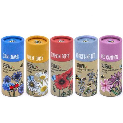 Set of 5 Wildflower Tubes