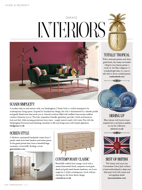 Hertfordshire Life Feb-23 Pg100, Sandringham Lifestyle.PNG