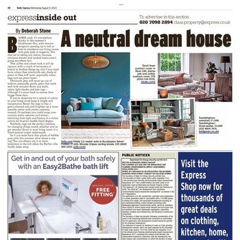 The Daily Express, Aug-23 Sandringham Lifestyle Pg40.jpg