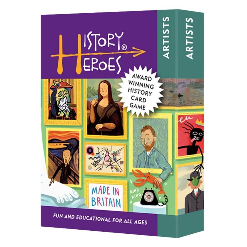 History Heroes: ARTISTS card game