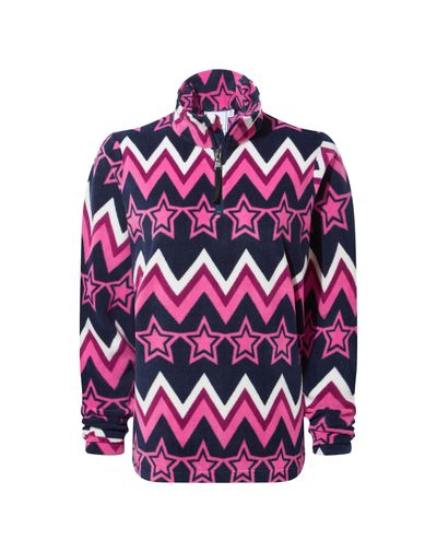 Hilder womens fleece pull over - starry night