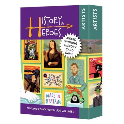 History Heroes: ARTISTS card game