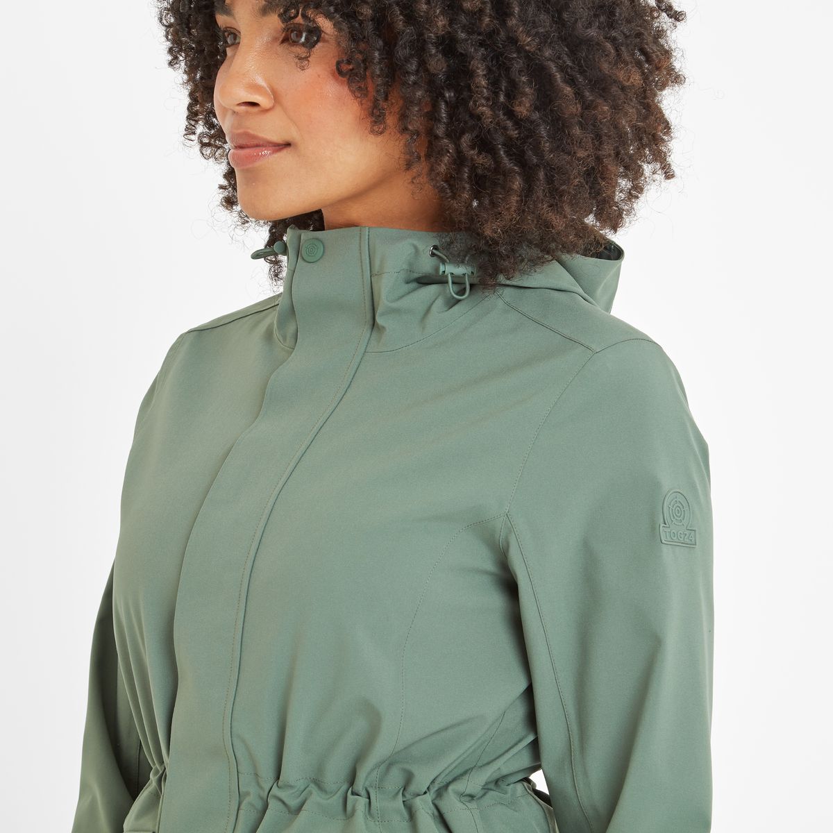 Burradon Women's Waterproof Jacket - Light Forest