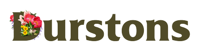 Durstons Logo Green with Flowers