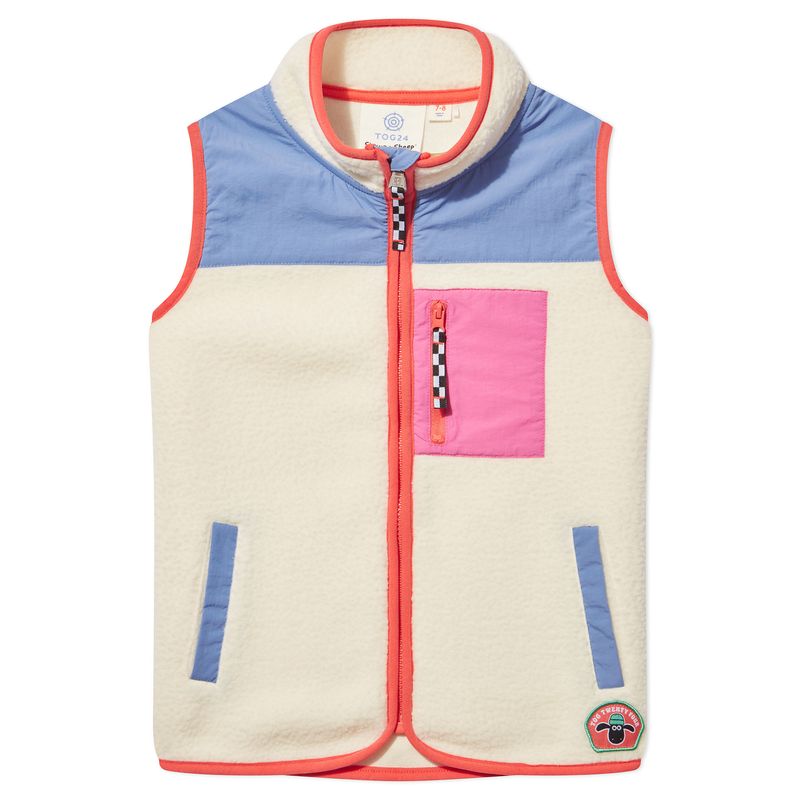 Damara Kids Shaun the Sheep Sherpa Gilet
