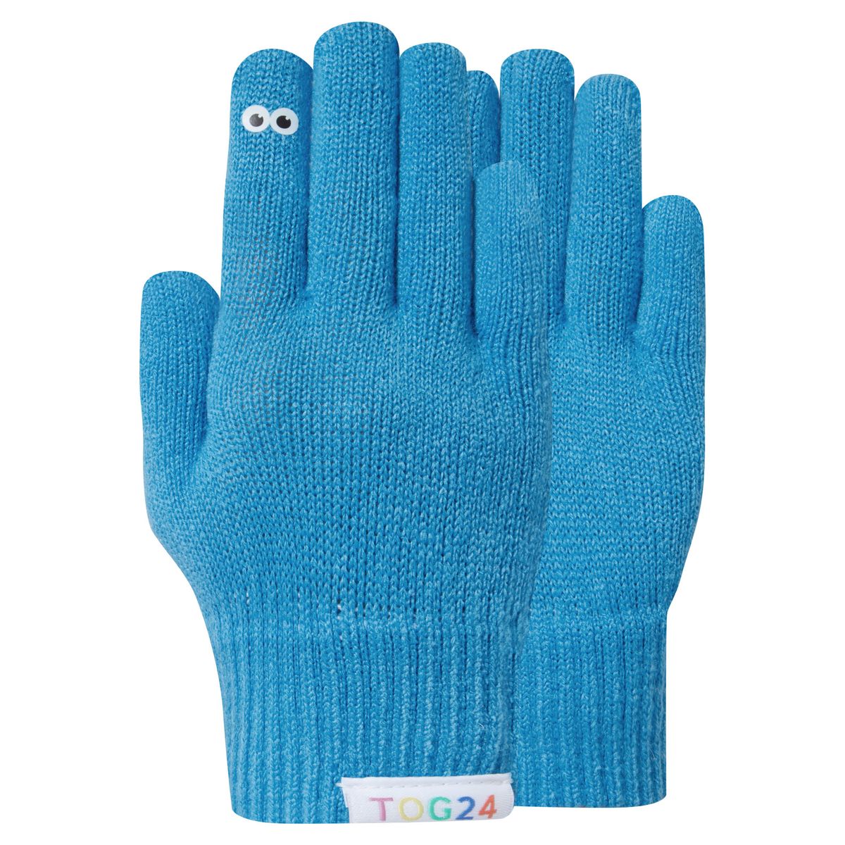 Soay Kids Shaun the Sheep Knit Gloves - Sky Blue
