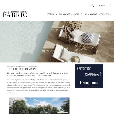 Screencapture of Fabric