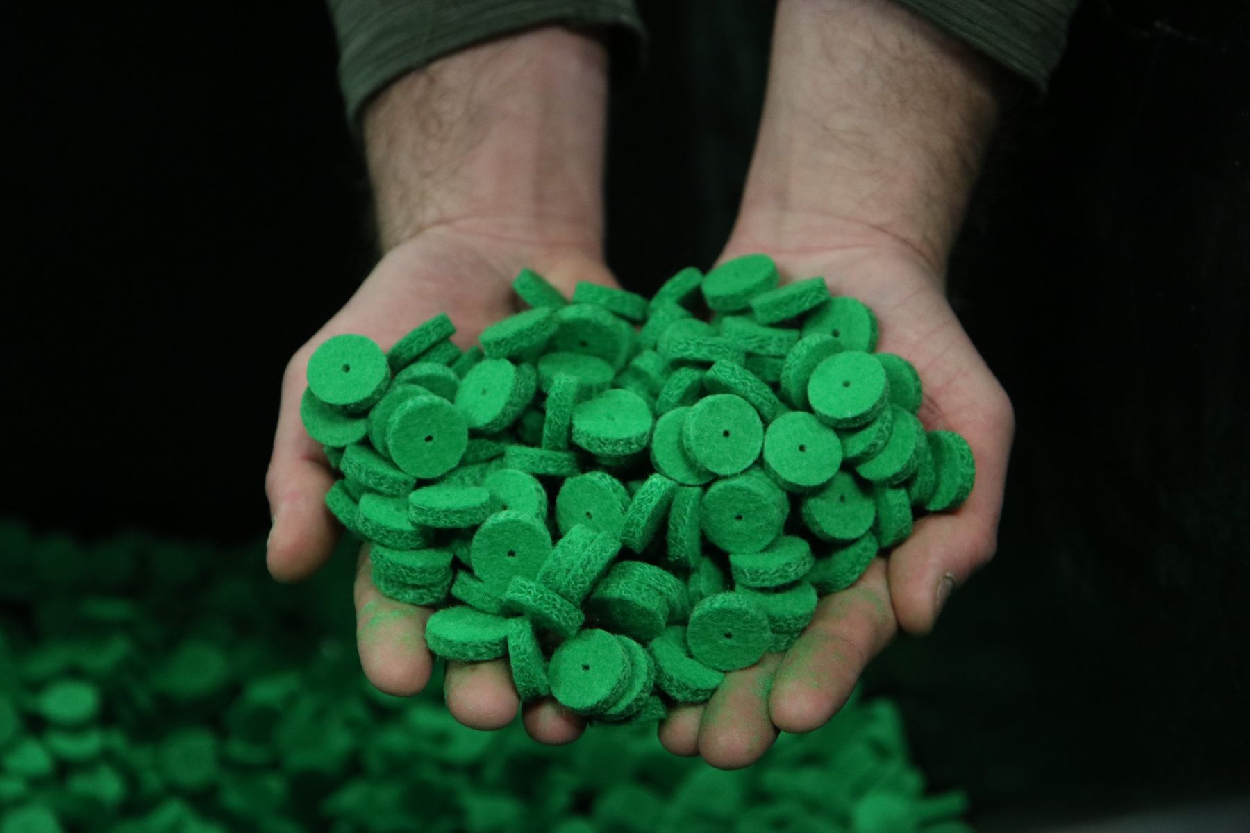 Green felt