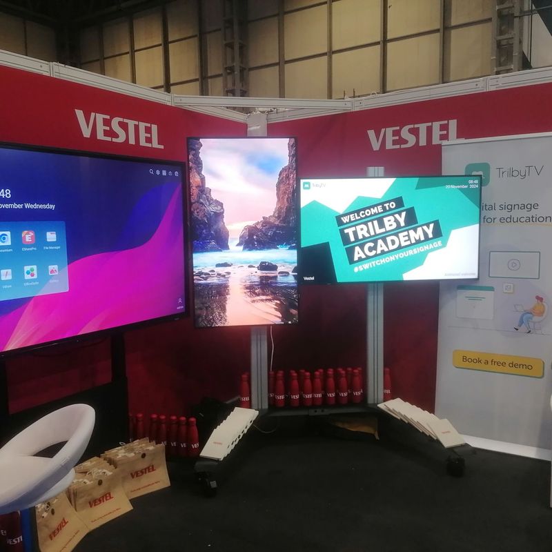 Vestel Celebrates Interactive Success at Schools and Academies Show