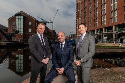 Ian McCarron,  Paul Coates and Luigi Maggio directors at award-winning Leeds insurance brokerage, McCarron Coates