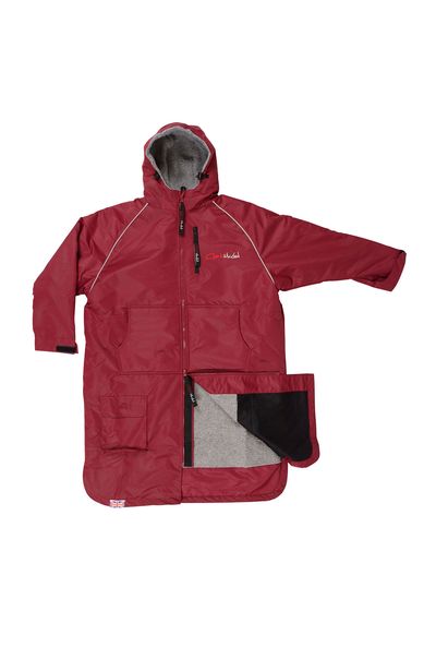 Charlie McLeod Eco cloak Long Sleeve in Burgendy RRP£119.95.jpg