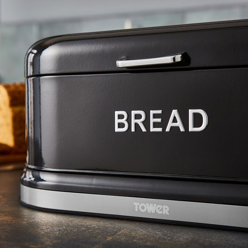 Belle Bread Bin Noir