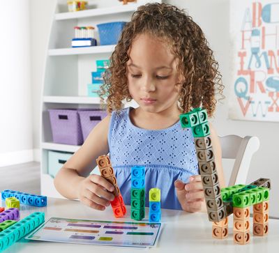 Mathlink® Cubes Early Maths Activity Set – Dino Time