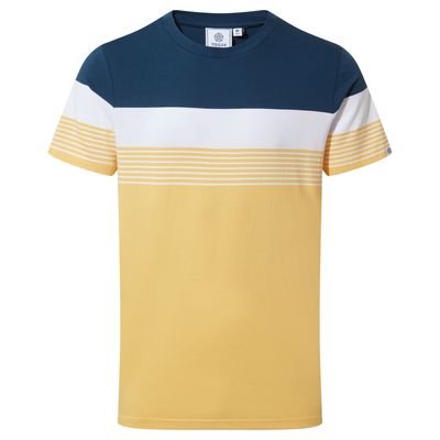 Farndon Men's T-Shirt - Inky Blue/Sunflower