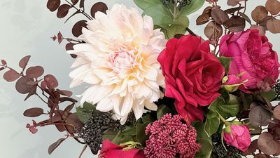 Suggested Header Born In January - Artificial Garnet Flower Bouquet & Vase Set.jpg
