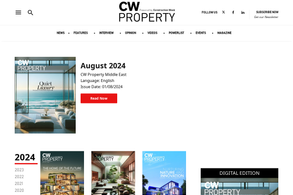 Screencapture of CW Property Middle East - Magazine