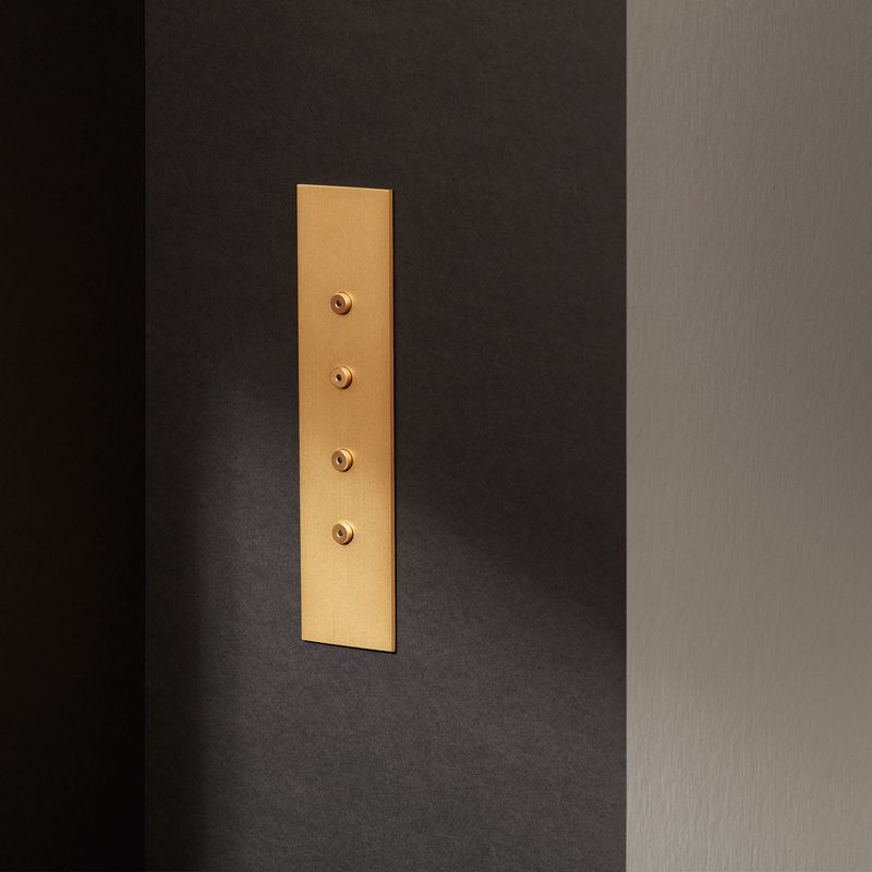 Architrave keypad switch, Renaissance faceplate style