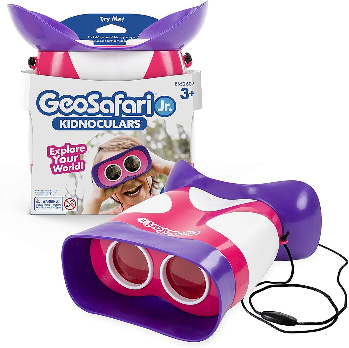 GeoSafari® Jr Kidnoculars® (Pink)