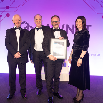 Highly commended Best Innovation, Managing Partner Derek Rodgers at the LawNet awards