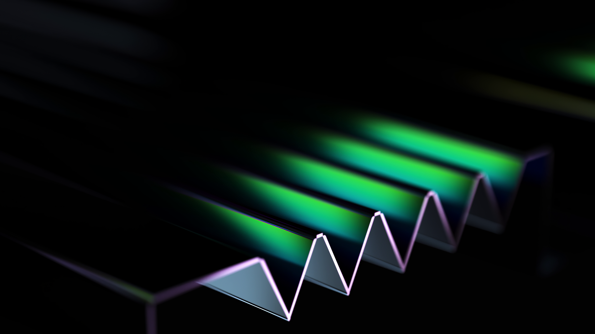 Microgrooves in Power Roll's flexible Solar Film