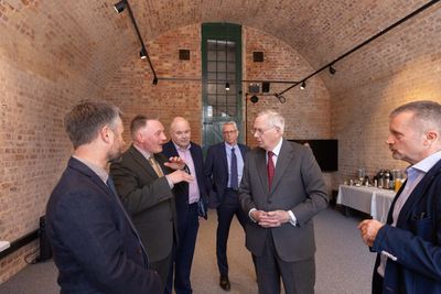 The Duke of Gloucester visits Newhaven Fort .JPG