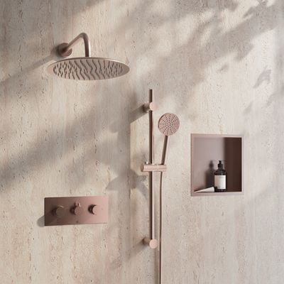 Koko Showering collection in Bronze