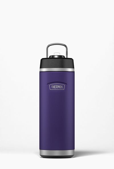 Moorland Purple 710ml Thermos Icon Series Water Bottle w/ Straw Lid