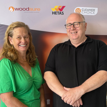 Kaye Welfare (L) and Bruce Allen (R)