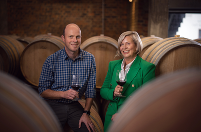 Penny Streeter & Wine Maker Johann Fourie - Women in wine.png