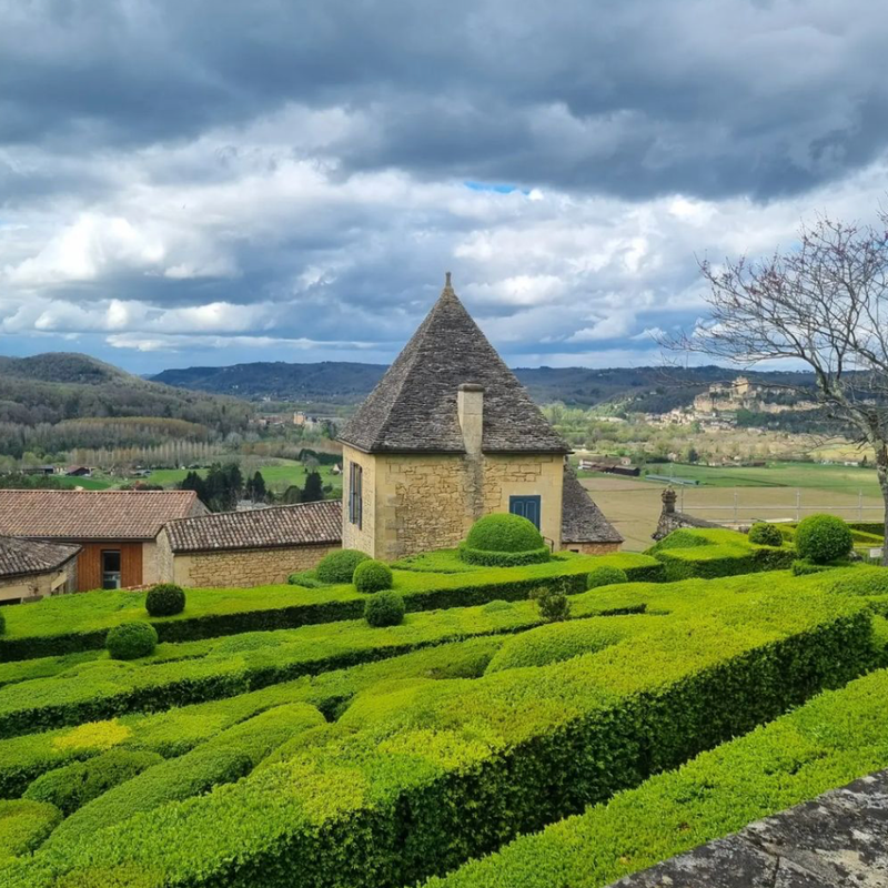 Image of the gardens of Marqueyssac in the Dordogne, France