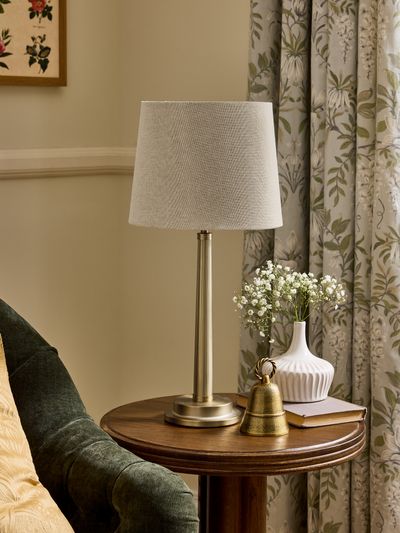 Sullivan Table Lamp in Matt Champagne