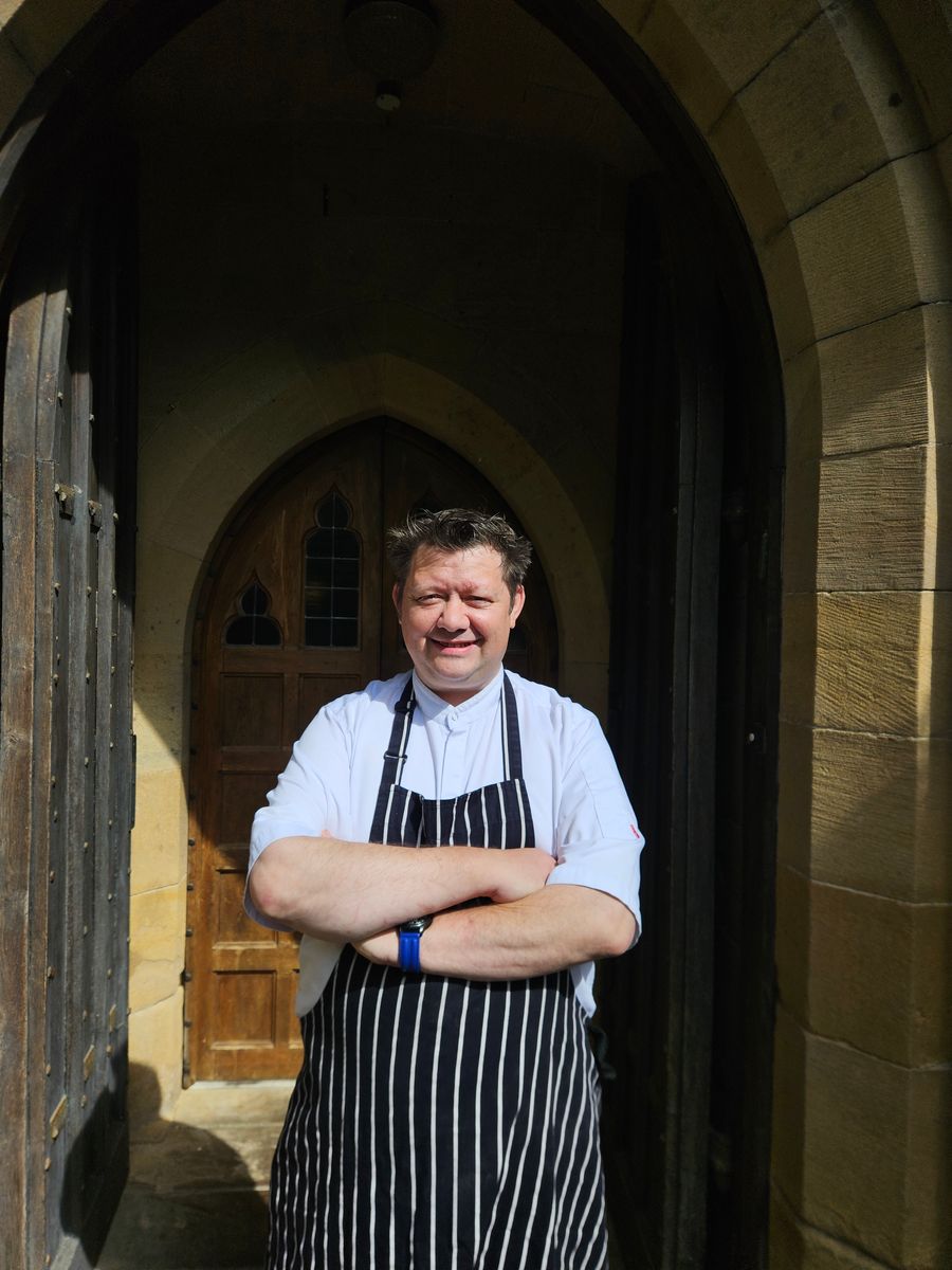 Mark Greenaway, the new Culinary Director at Langley Castle hotel and restaurant