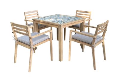 Jadia 4 Seater Garden Dining Set