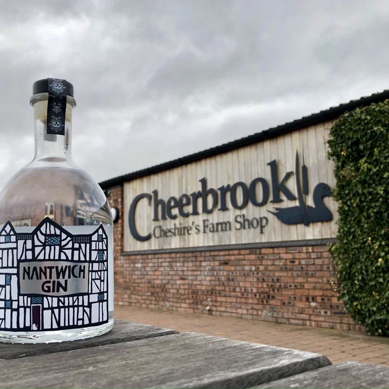 Nantwich Gin - available at Cheerbrook Farm Shop