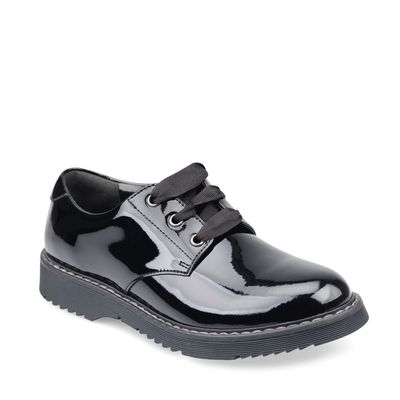 'Impact' black patent in Girls Senior Collection