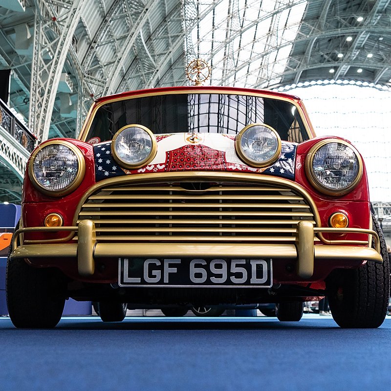 Beatles Minis at London Classic Car Show 